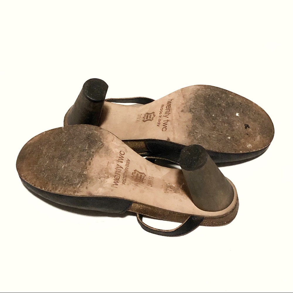 Twenty Two for Anthropologie T-Strap Heels - Picture 6 of 8
